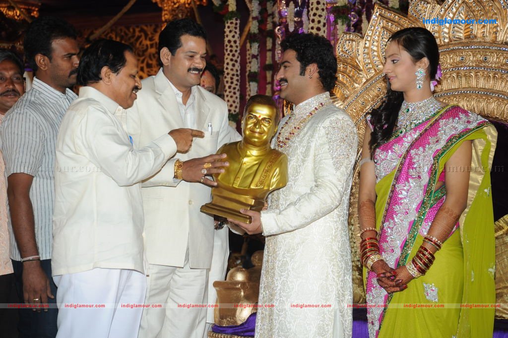 Junior NTR Wedding Reception Event hd photo