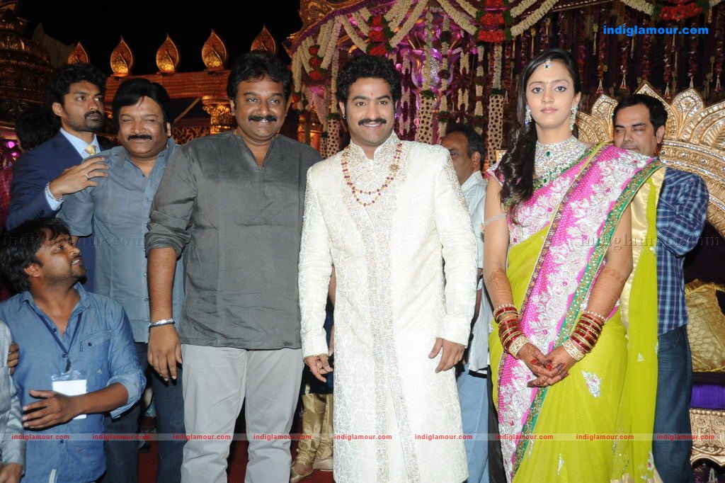 Junior NTR Wedding Reception Event hd photo