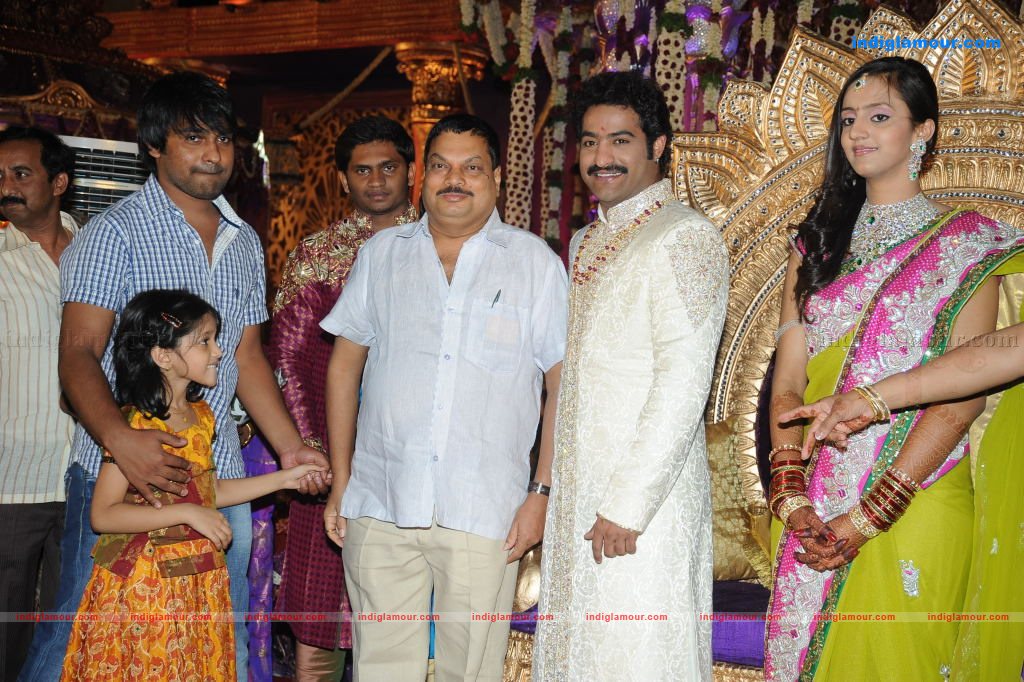 Junior NTR Wedding Reception Event hd photo