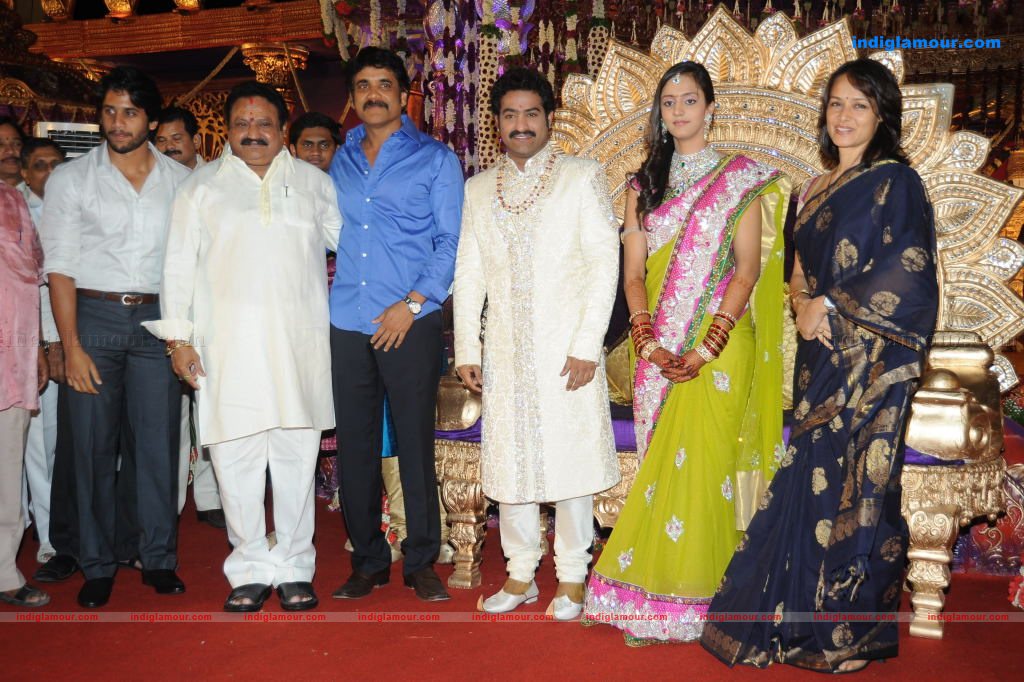 Junior NTR Wedding Reception Event hd photo