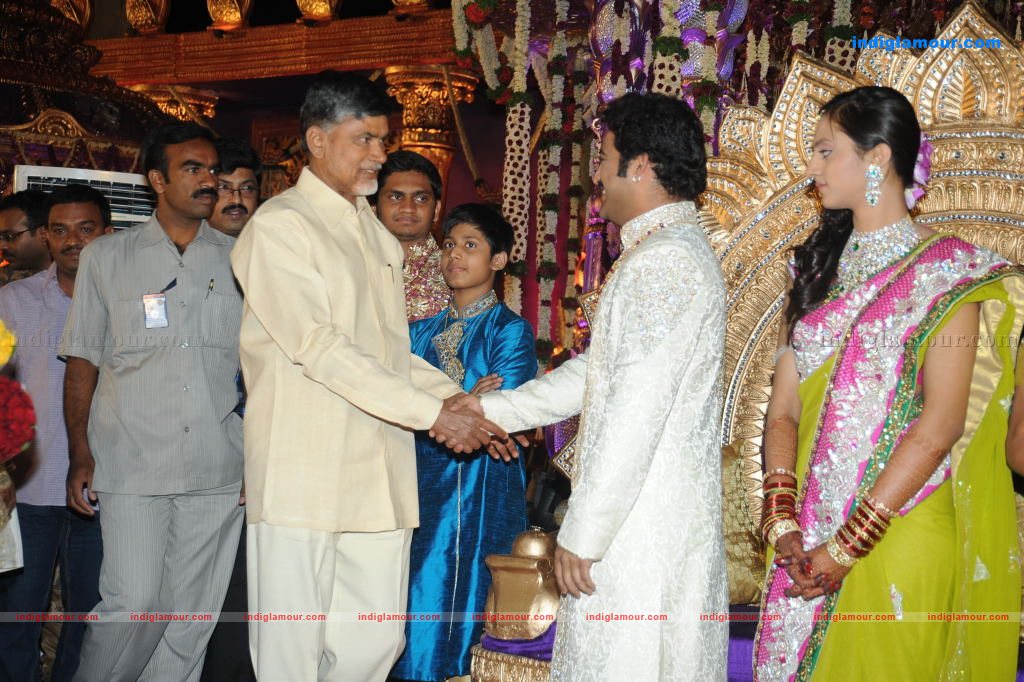Junior NTR Wedding Reception Event hd photo