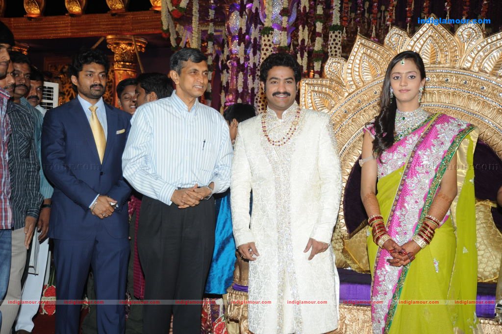 Junior NTR Wedding Reception Event hd photo