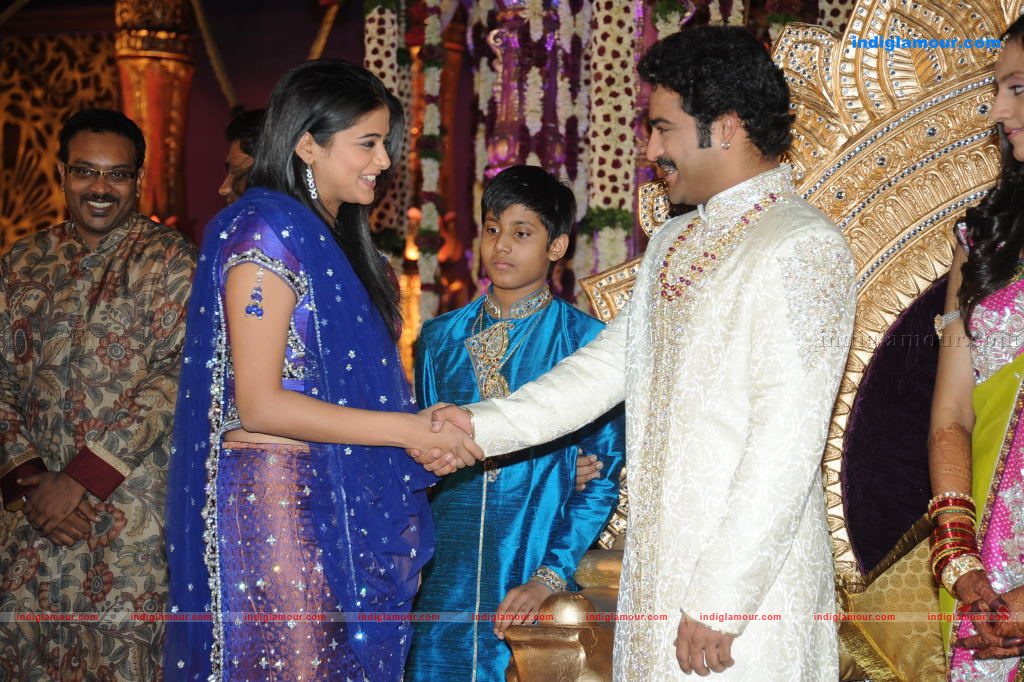 Junior NTR Wedding Reception Event hd photo
