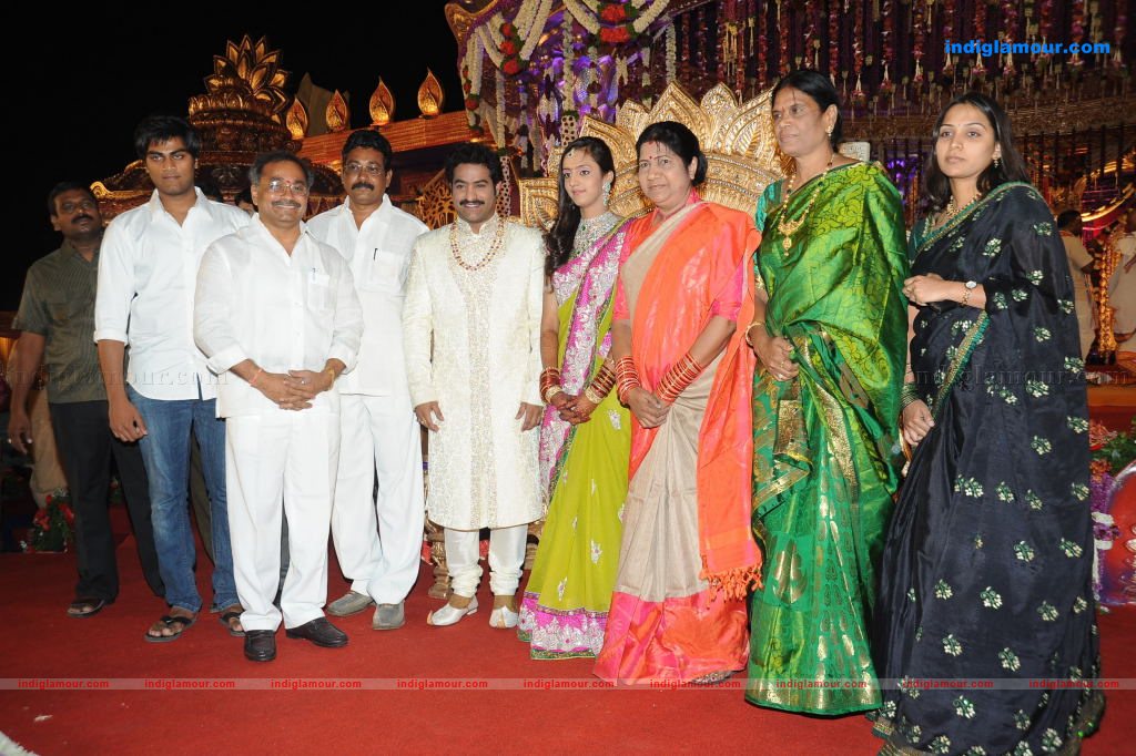 Junior NTR Wedding Reception Event hd photo