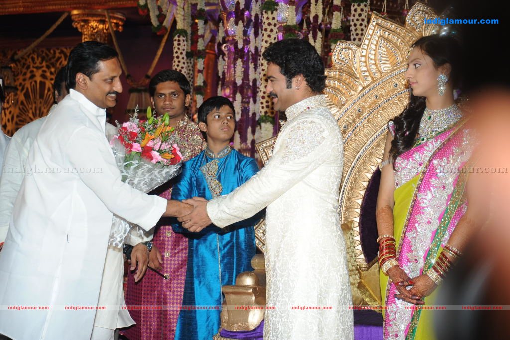Junior NTR Wedding Reception Event hd photo