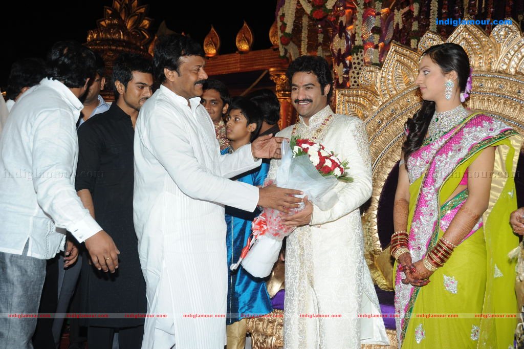 Junior NTR Wedding Reception Event hd photo