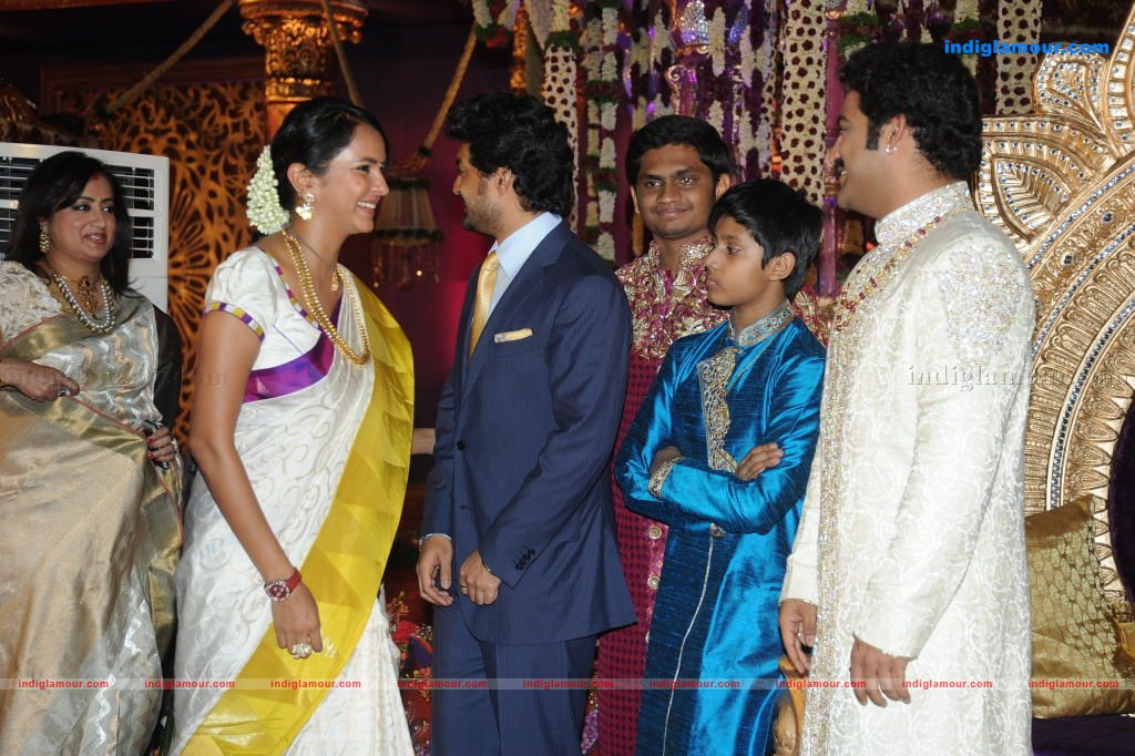Junior NTR Wedding Reception Event hd photo