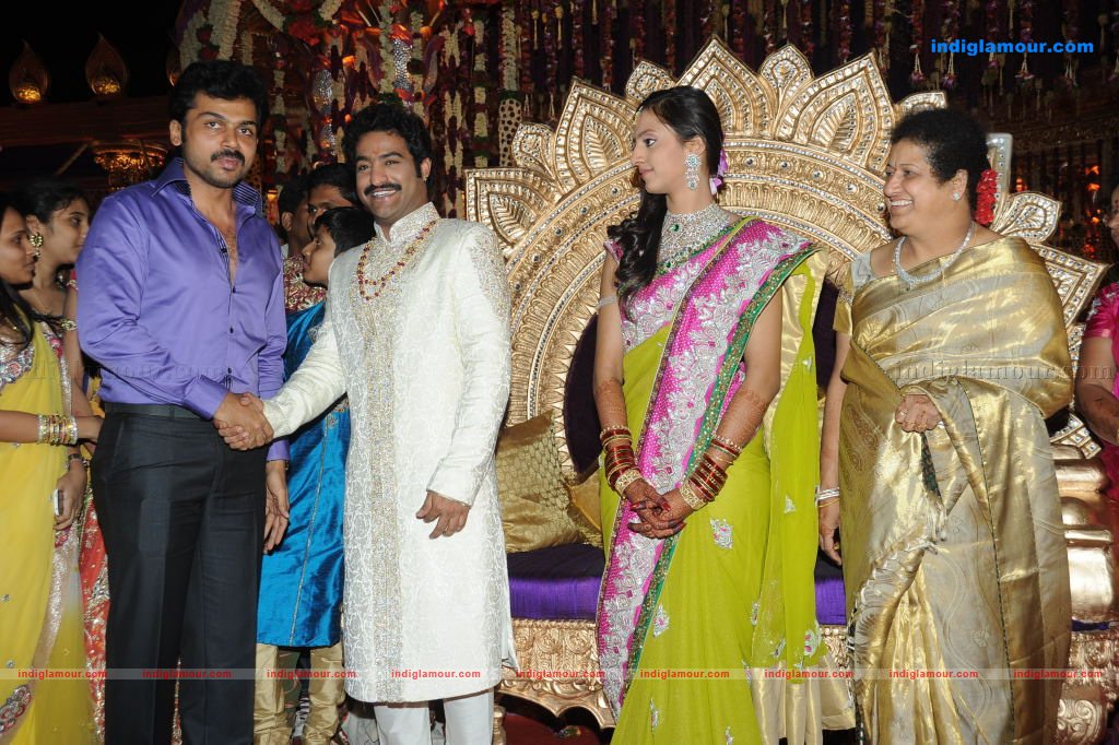 Junior NTR Wedding Reception Event hd photo