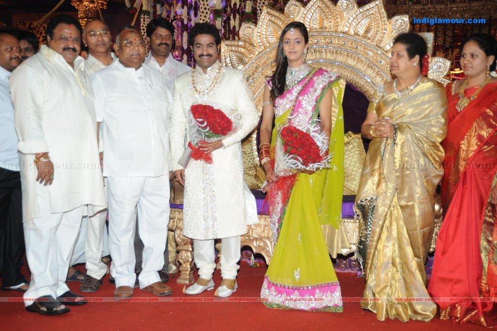 Junior NTR Wedding Reception Event hd photo