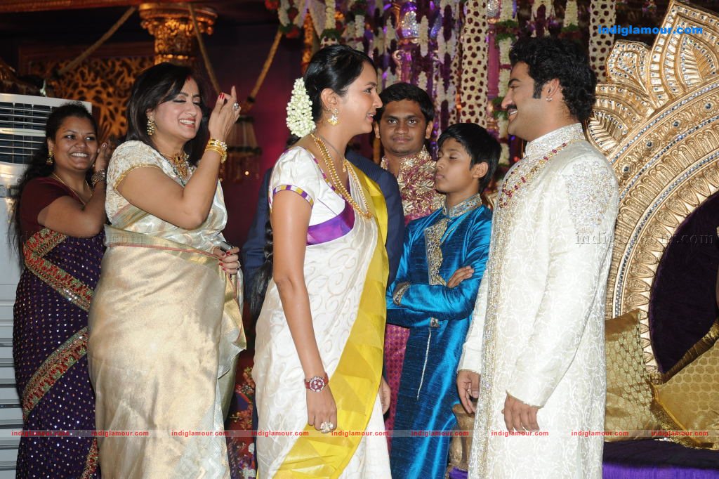 Junior NTR Wedding Reception Event hd photo