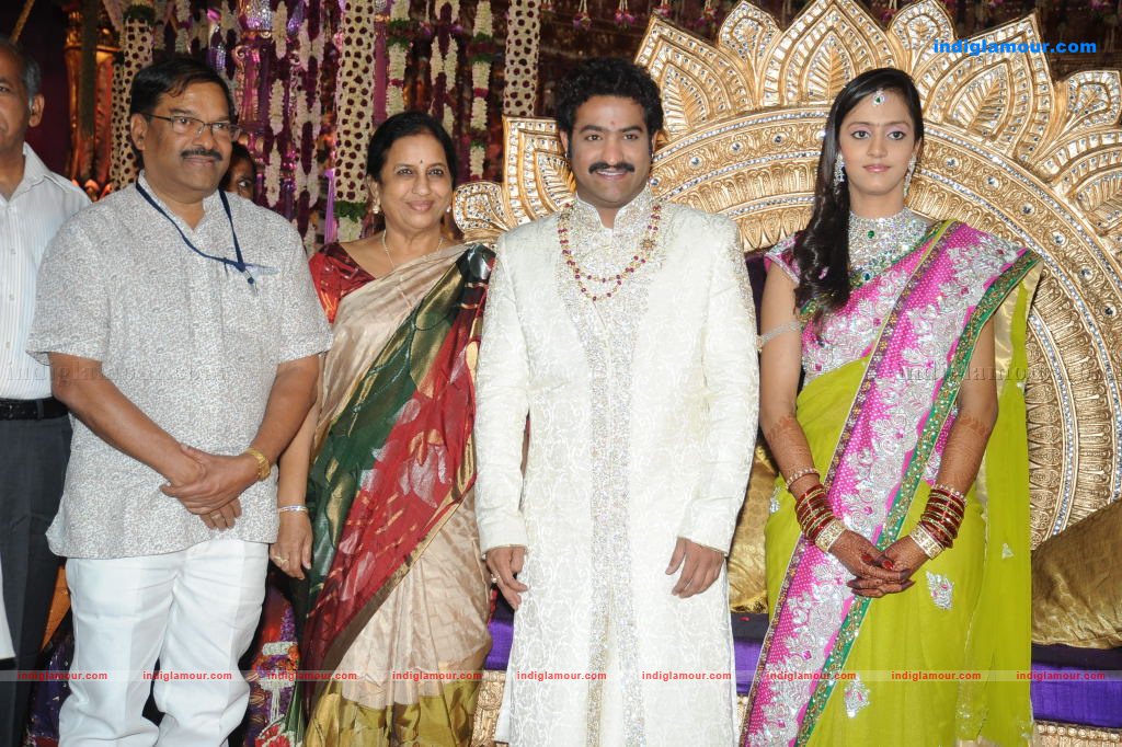 Junior NTR Wedding Reception Event hd photo