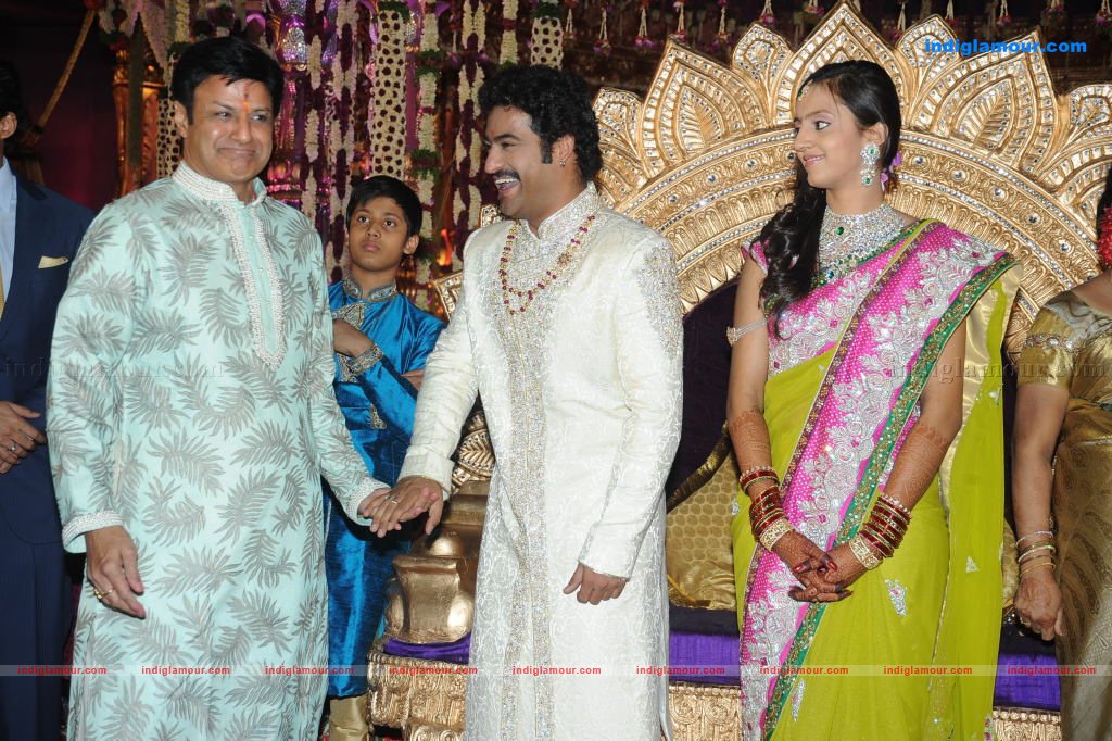 Junior NTR Wedding Reception Event hd photo