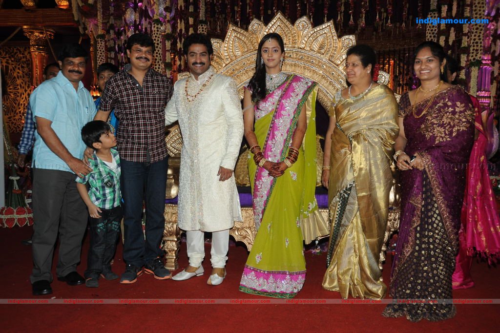 Junior NTR Wedding Reception Event hd photo