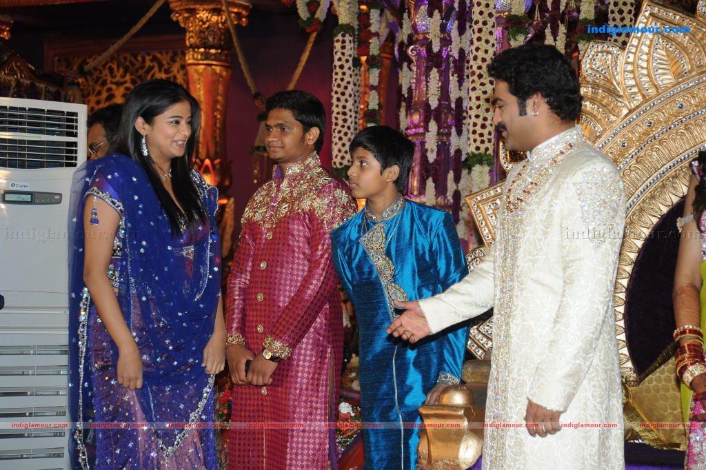 Junior NTR Wedding Reception Event hd photo