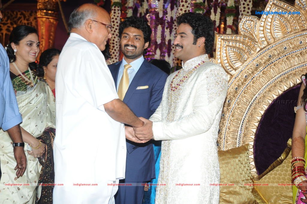 Junior NTR Wedding Reception Event hd photo