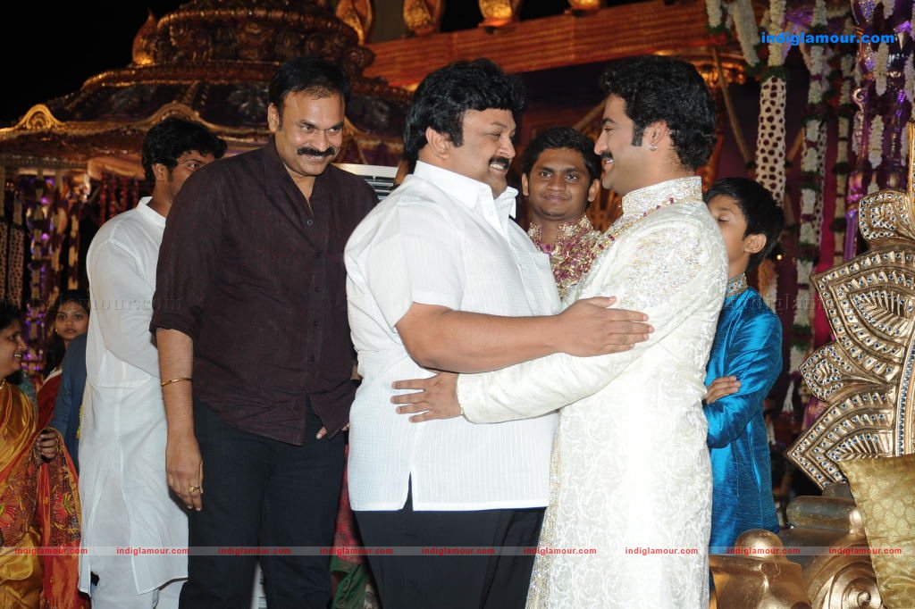 Junior NTR Wedding Reception Event hd photo