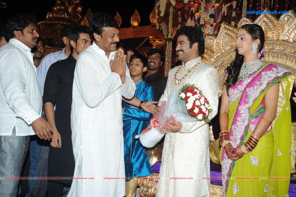 Junior NTR Wedding Reception Event hd photo