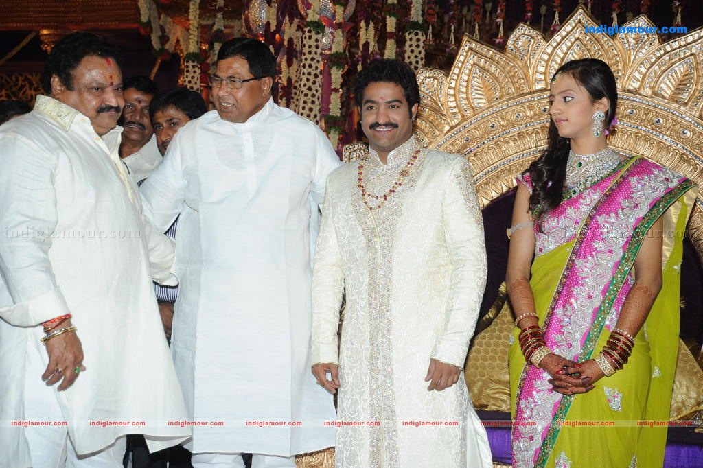 Junior NTR Wedding Reception Event hd photo