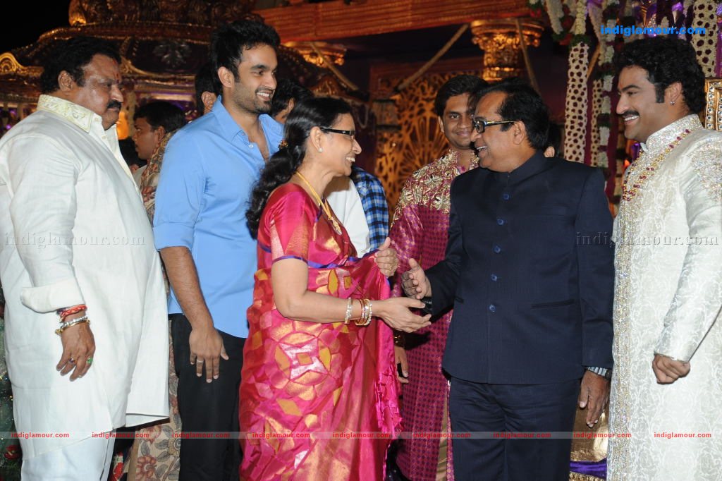 Junior NTR Wedding Reception Event hd photo
