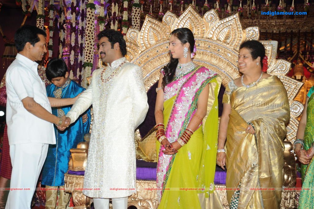 Junior NTR Wedding Reception Event hd photo