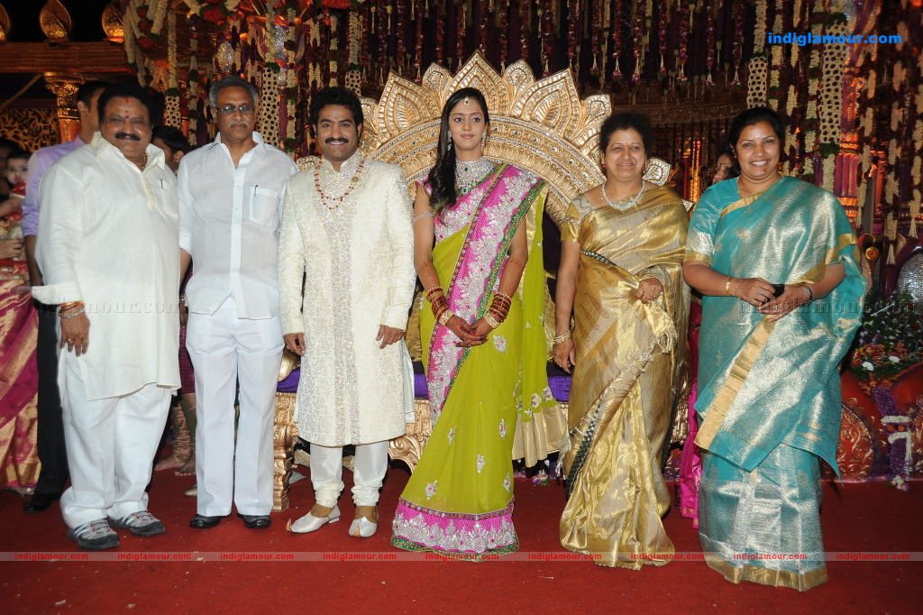 Junior NTR Wedding Reception Event hd photo