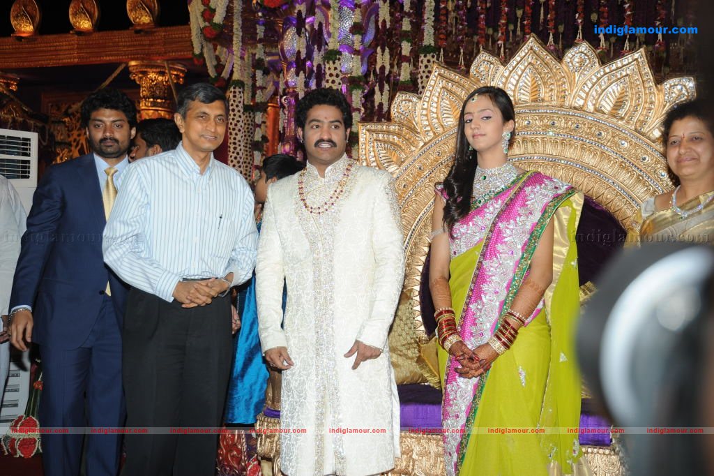 Junior NTR Wedding Reception Event hd photo