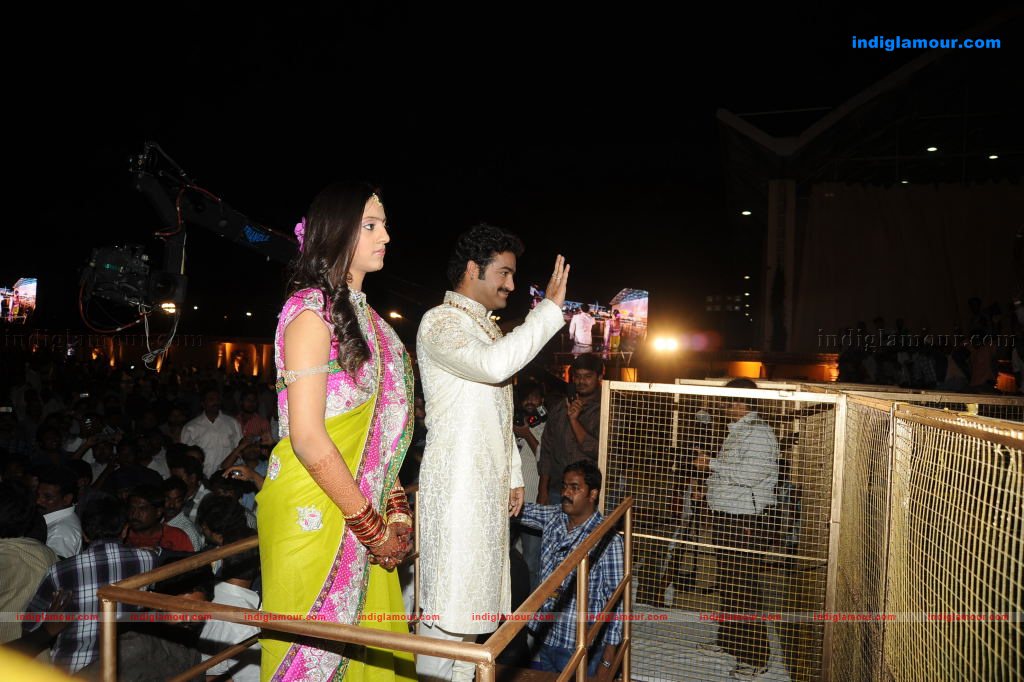Junior NTR Wedding Reception Event hd photo