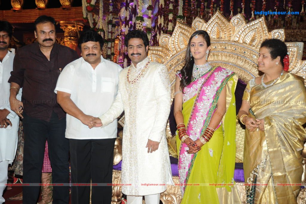 Junior NTR Wedding Reception Event hd photo