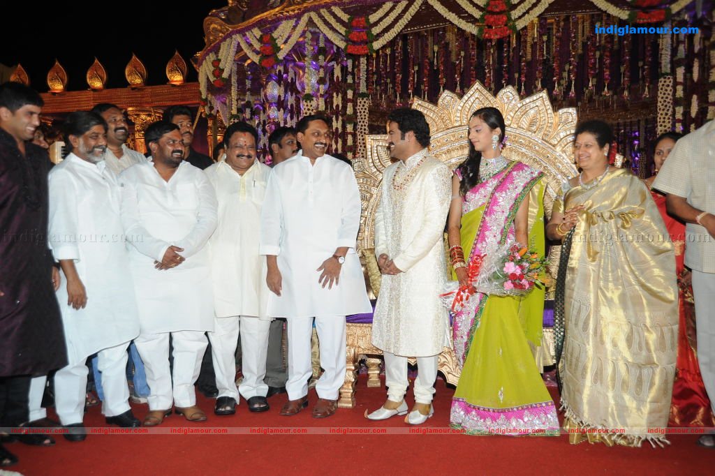 Junior NTR Wedding Reception Event hd photo