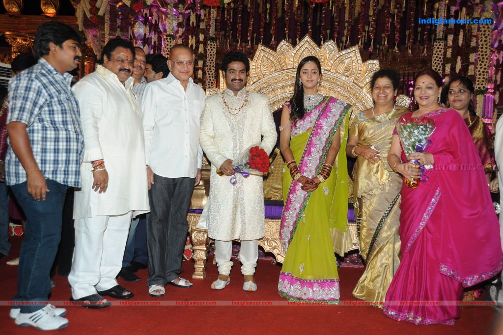 Junior NTR Wedding Reception Event hd photo