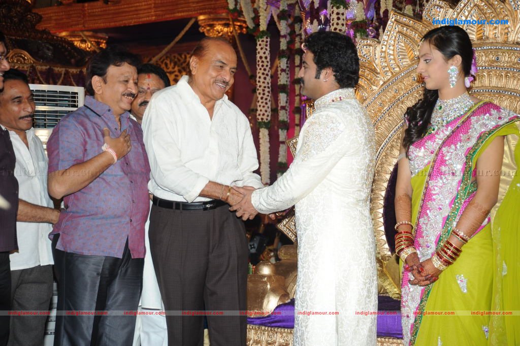 Junior NTR Wedding Reception Event hd photo