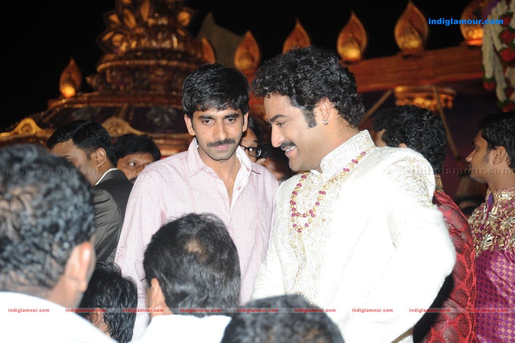 Junior NTR Wedding Reception Event hd photo