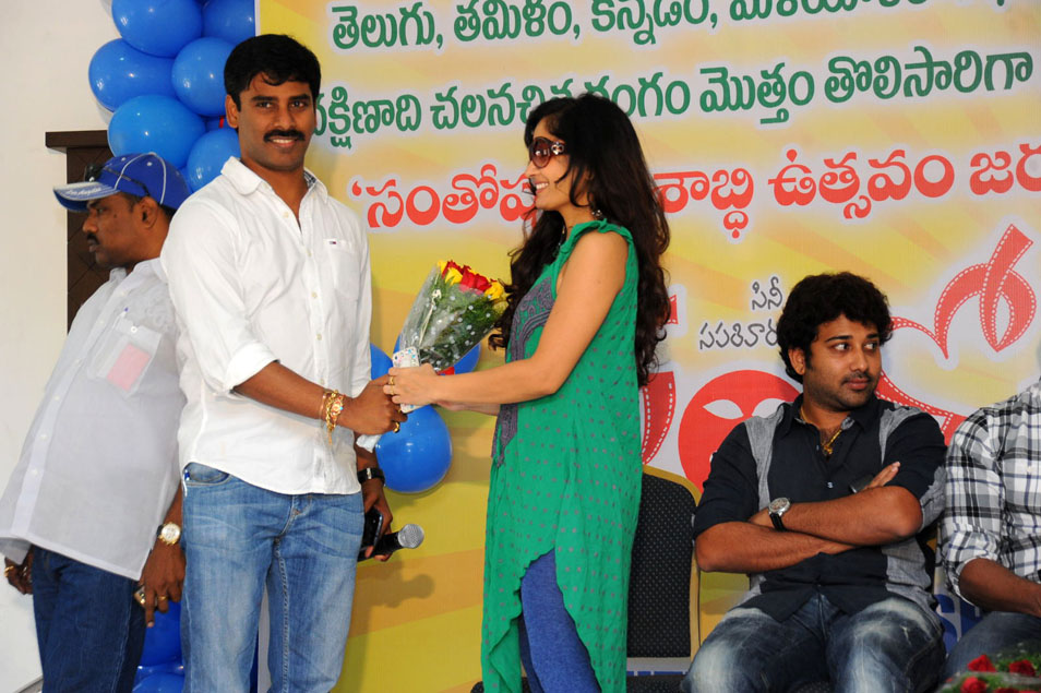 Santosham 10th Anniversary Broucher launch Event hd photo