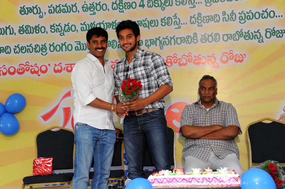 Santosham 10th Anniversary Broucher launch Event hd photo