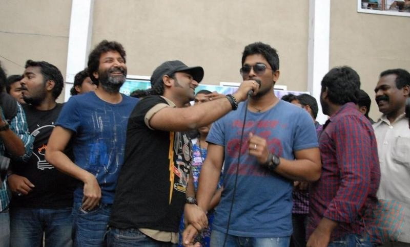 Julayi team at TKR College Stills Event hd photo