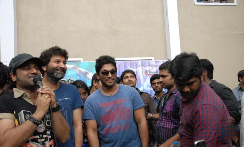 Julayi team at TKR College Stills Event hd photo