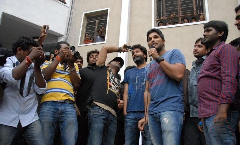 Julayi team at TKR College Stills Event hd photo