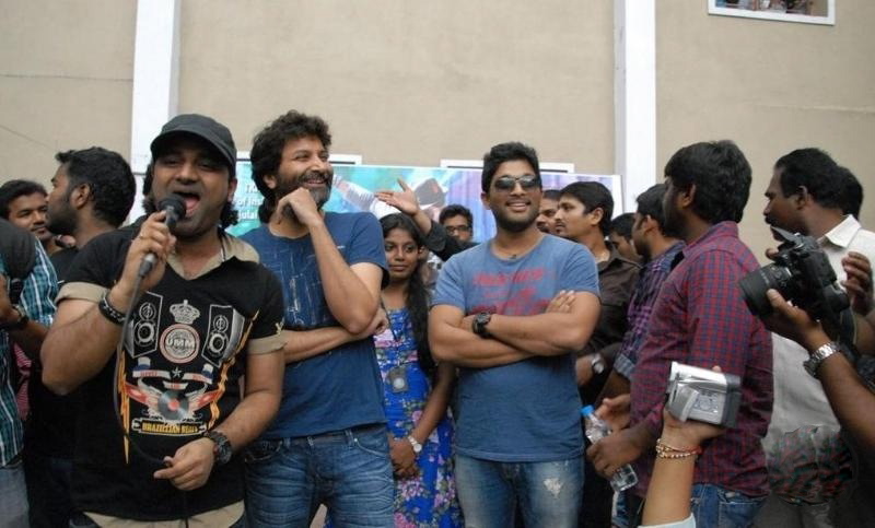 Julayi team at TKR College Stills Event hd photo