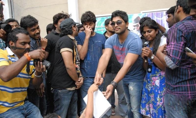 Julayi team at TKR College Stills Event hd photo