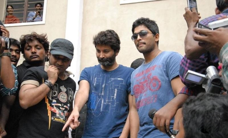 Julayi team at TKR College Stills Event hd photo