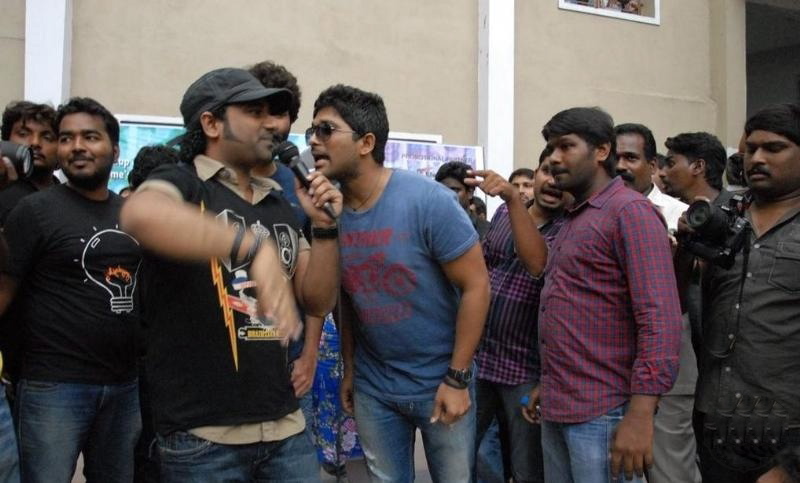 Julayi team at TKR College Stills Event hd photo