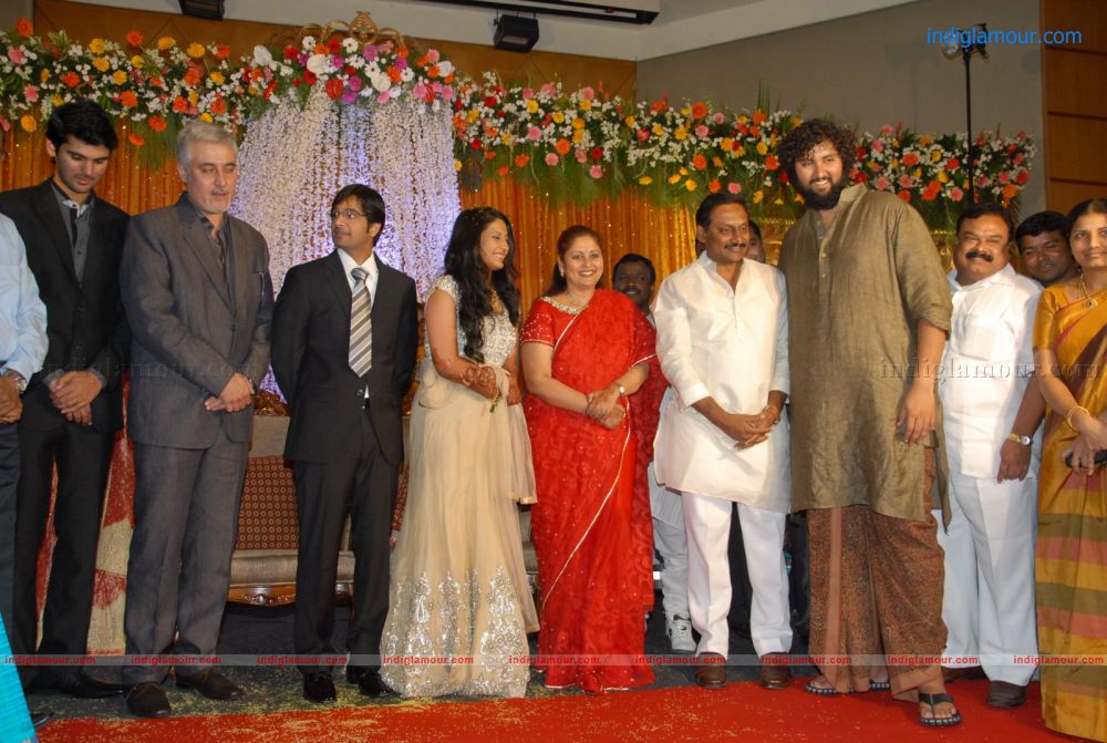 Jayasudha Sister Daughter Marriage Reception Event hd photo