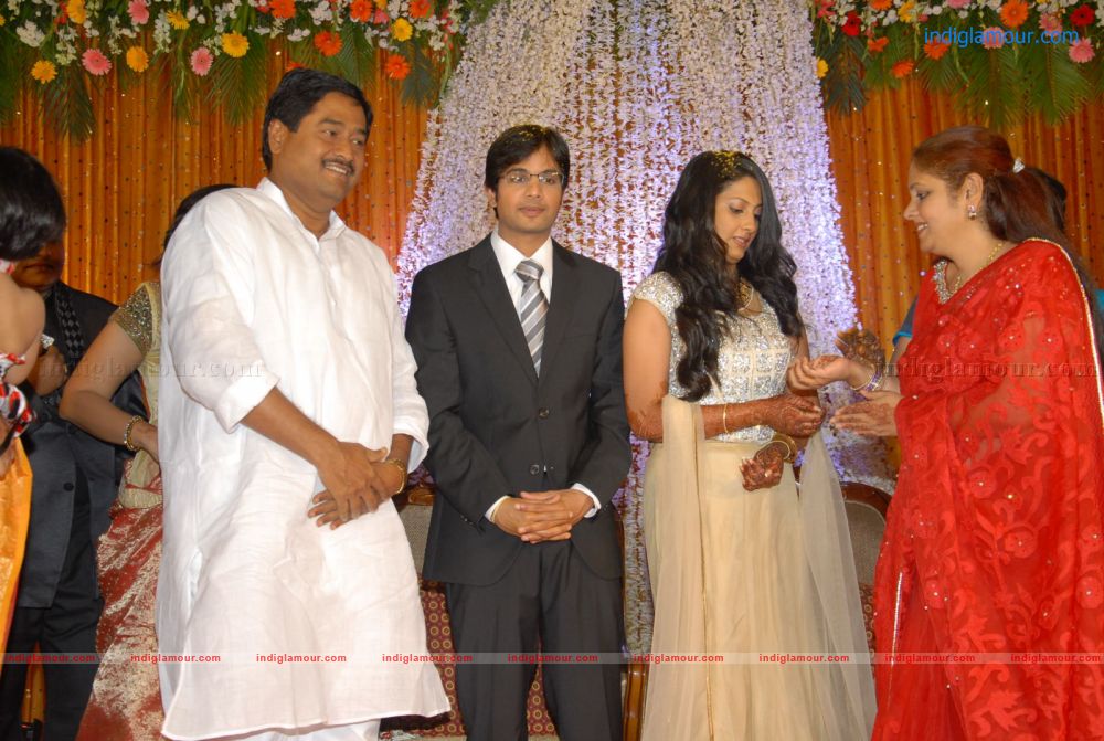 Jayasudha Sister Daughter Marriage Reception Event hd photo