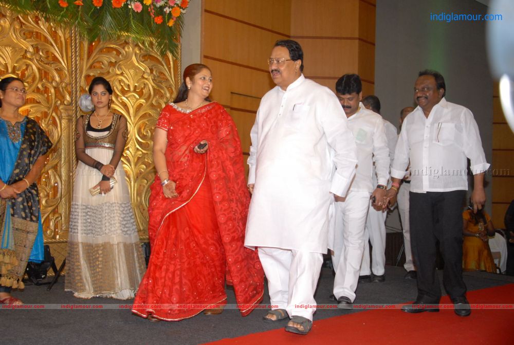 Jayasudha Sister Daughter Marriage Reception Event hd photo