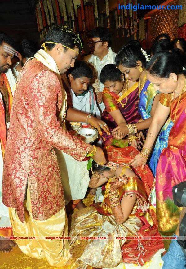 Music Director Koti Daughter Wedding Photos Event hd photo