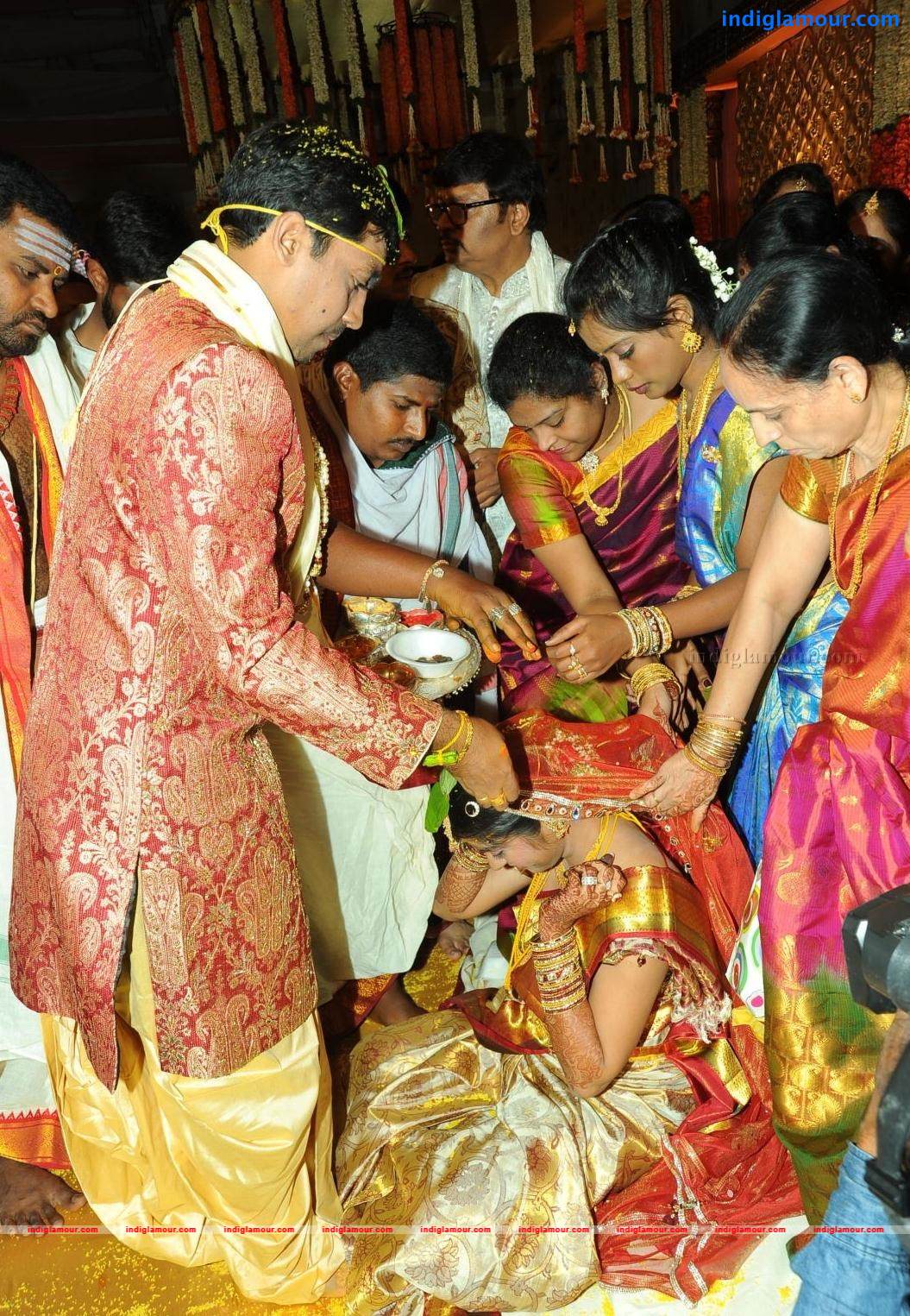 Music Director Koti Daughter Wedding Photos Event hd photo