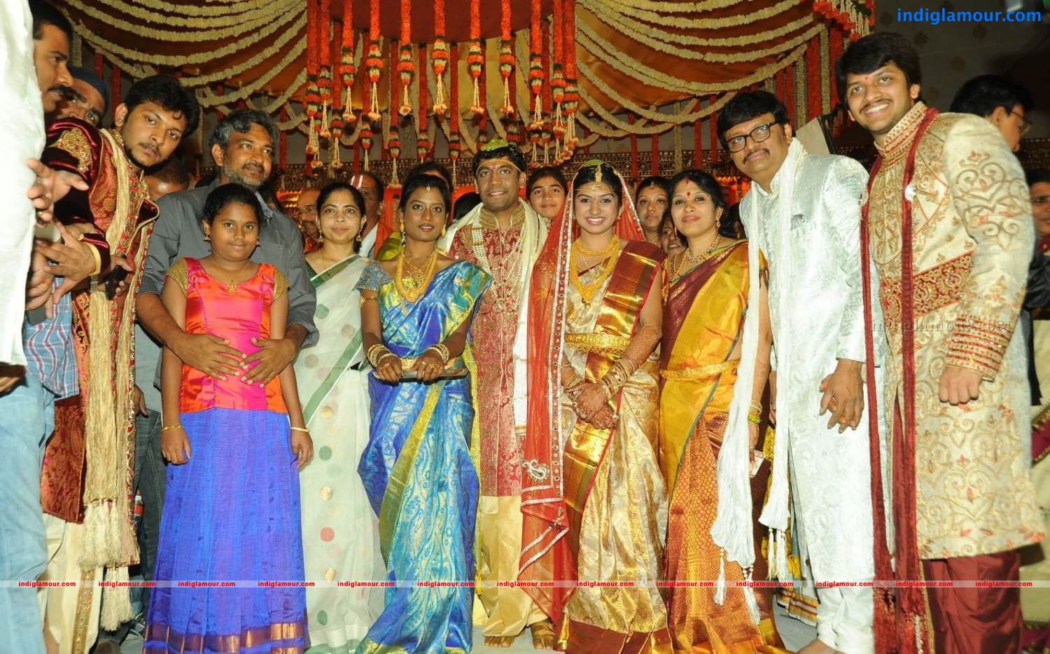 Music Director Koti Daughter Wedding Photos Event hd photo