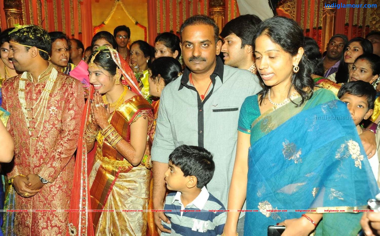 Music Director Koti Daughter Wedding Photos Event hd photo