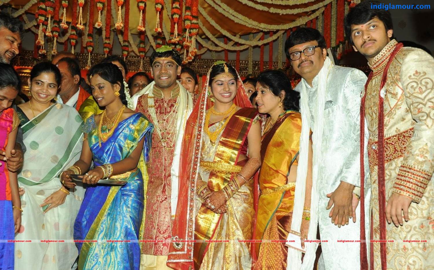 Music Director Koti Daughter Wedding Photos Event hd photo