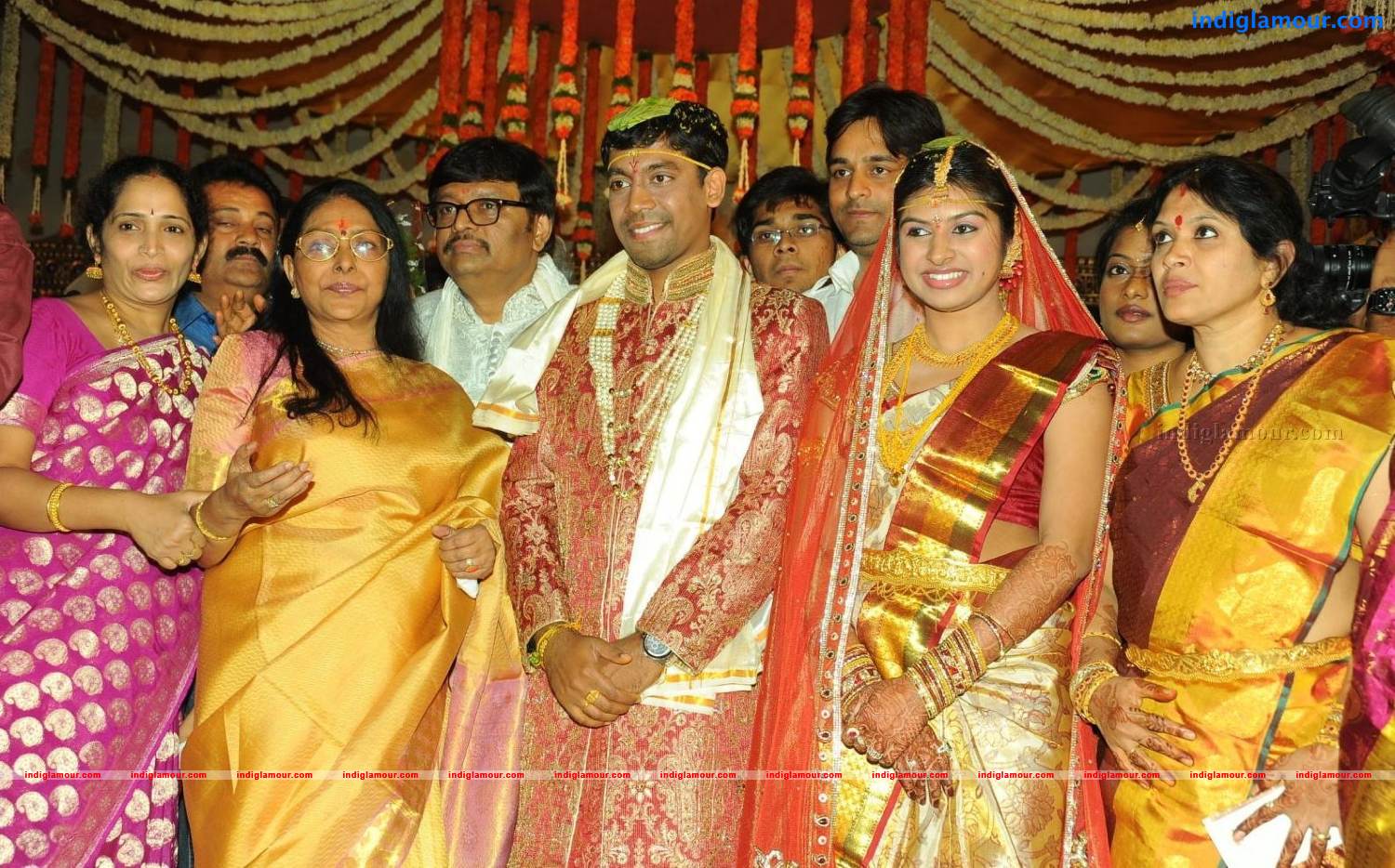 Music Director Koti Daughter Wedding Photos Event hd photo